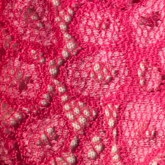 Miscreants Cupid Dress Pink Leopard Lace – NWOT Size US 6 - Picture 2 of 4